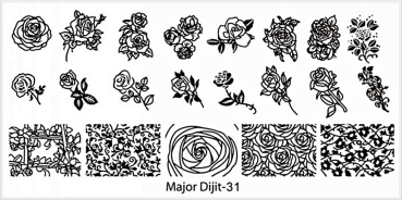 Major Dijit-Plate - 31