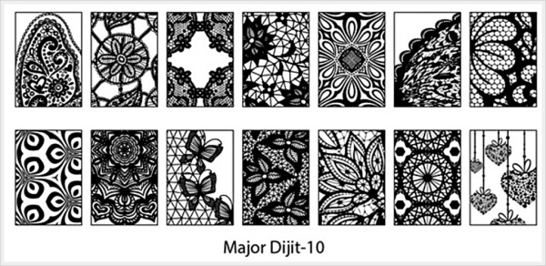 Major Dijit-Plate - 10